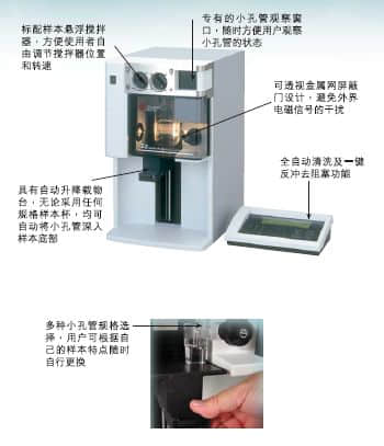 贝克曼Z2全自动细胞分析计数仪特点