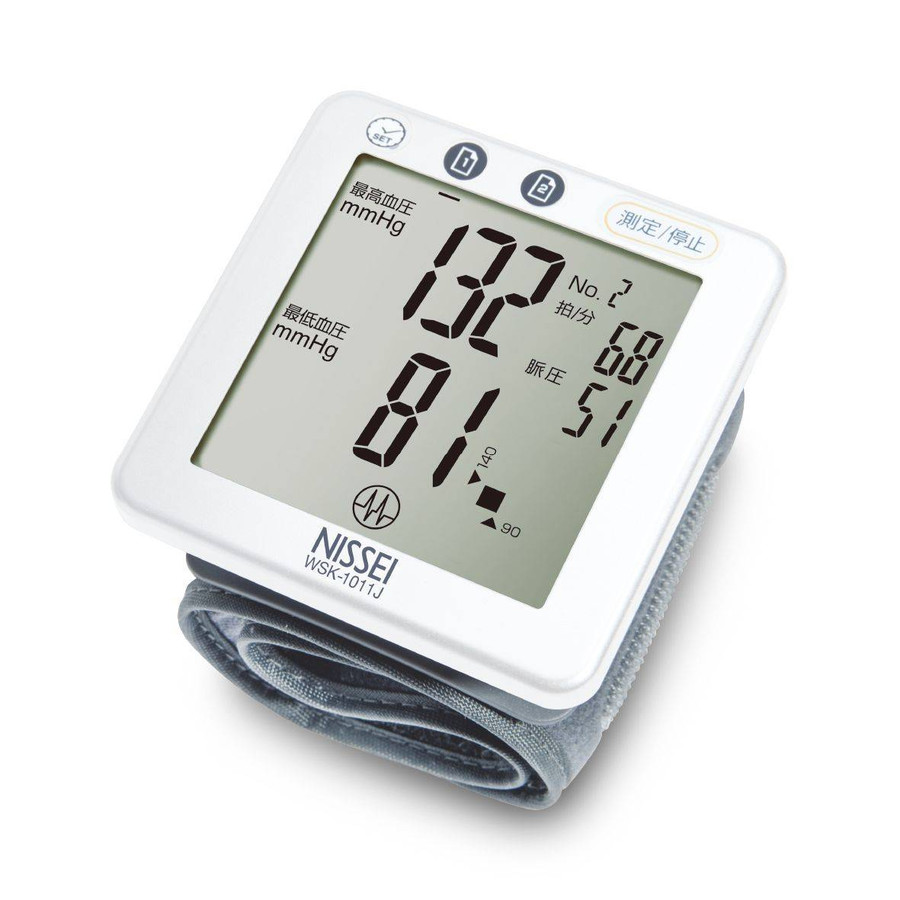 NISSEI日本精密 手腕式血壓計- WSK-1011J 優惠價:2380元(來電驚喜價)