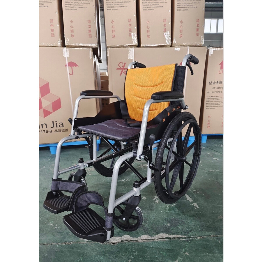 均佳 JW-g100 鋁合金輪椅 優惠價:4880元